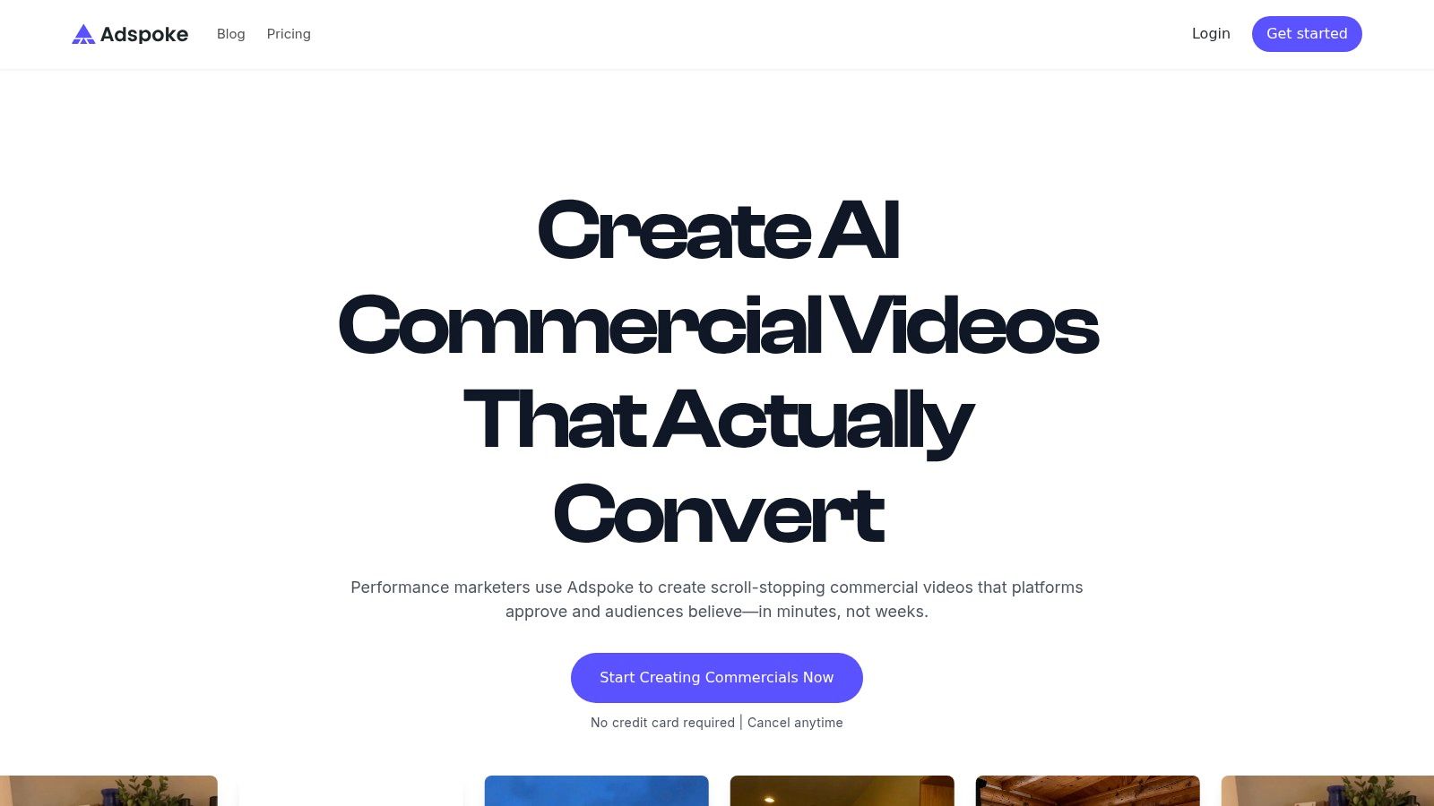 Adspoke – AI Commercial Generator