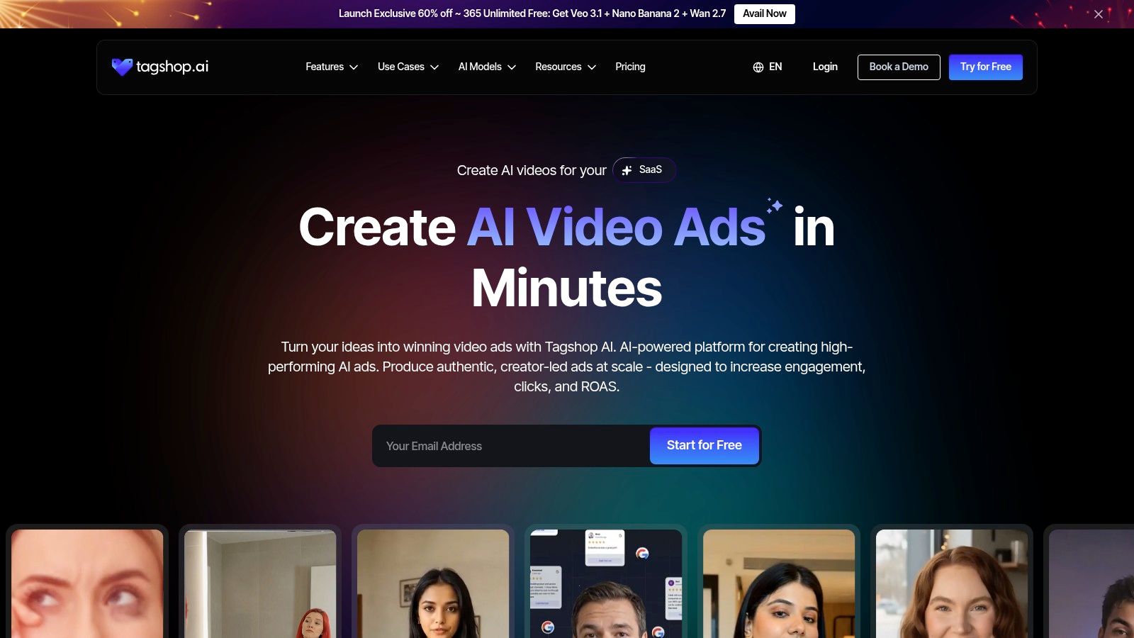 Tagshop AI – AI Video Ad Generator